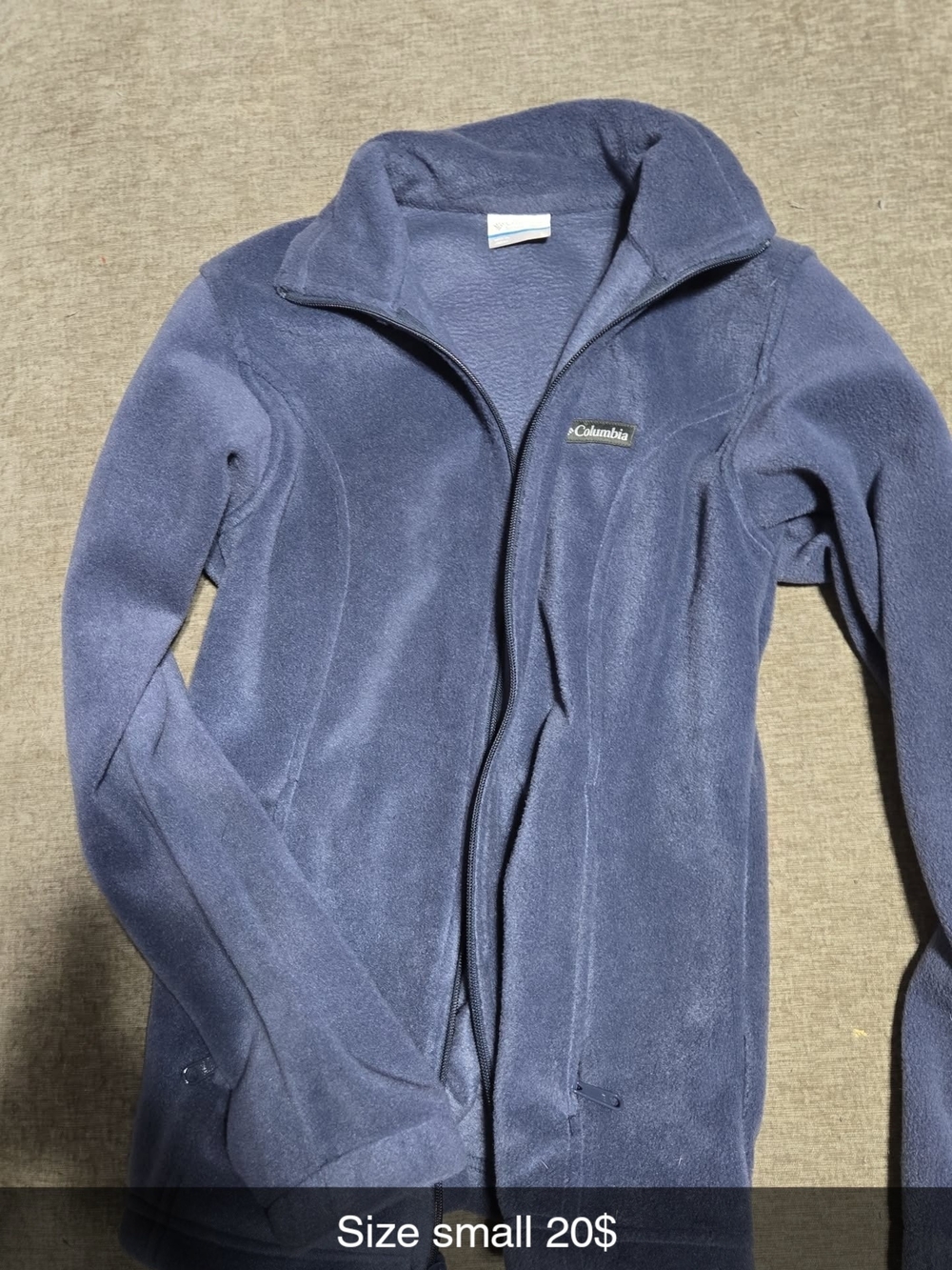 Columbia Women's Dark Blue Fleece Jacket
